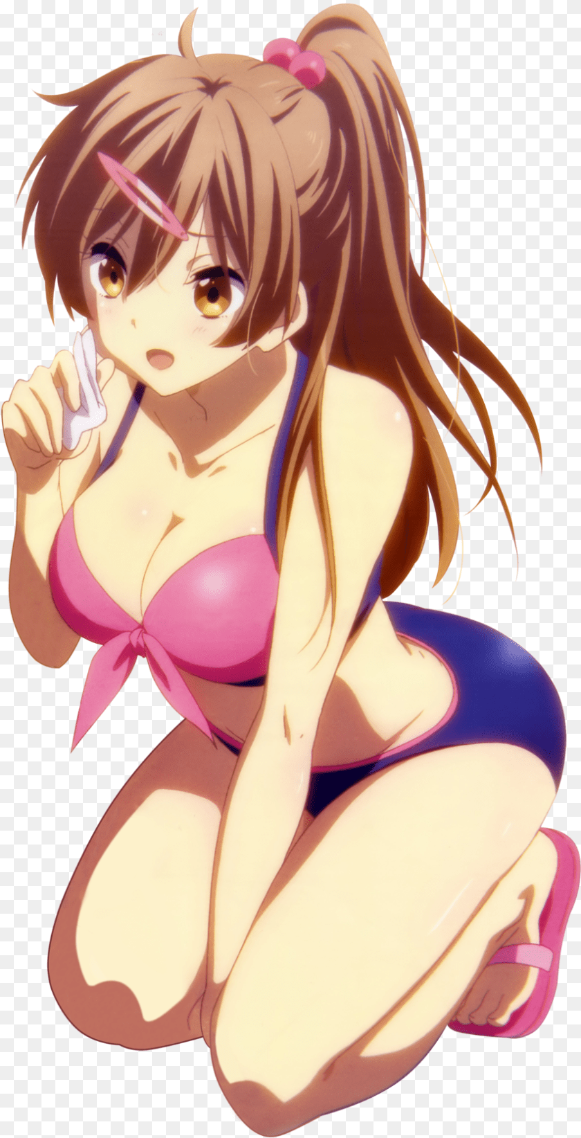852x1667 Sexy Anime Girl, Book, Comics, Publication, Adult Clipart PNG