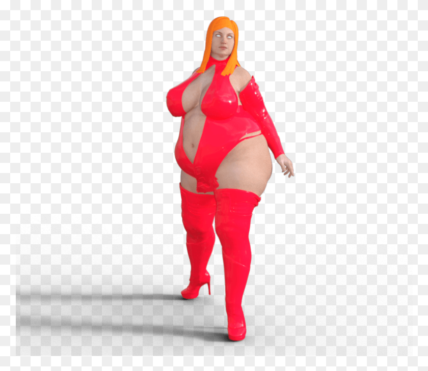 787x676 Sexy Big Woman Latex Suit Big Woman In Latex, Clothing, Apparel, Person HD PNG Download