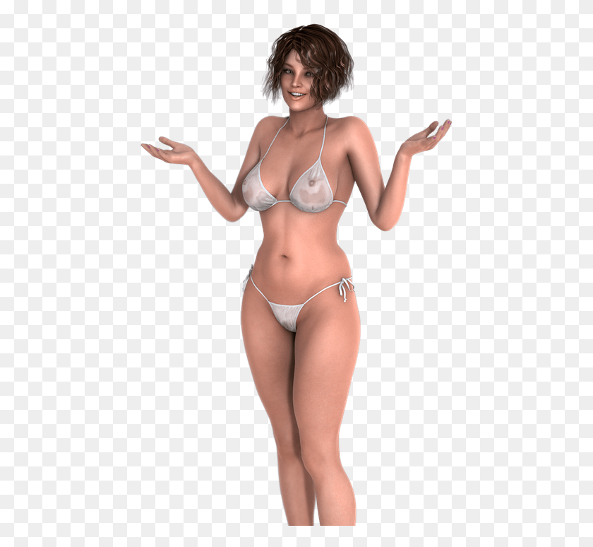 447x714 Sexy Chica Mujer Femenina Bella Sensual Sensual Mulher, Clothing, Apparel, Bikini Hd Png