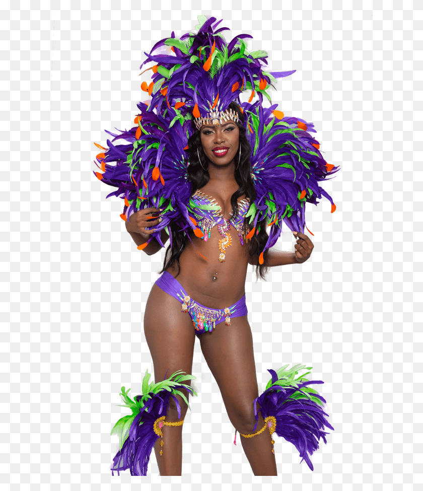 Sexy Front Line Carnival Woman Costume, Crowd, Person, Human HD PNG Download