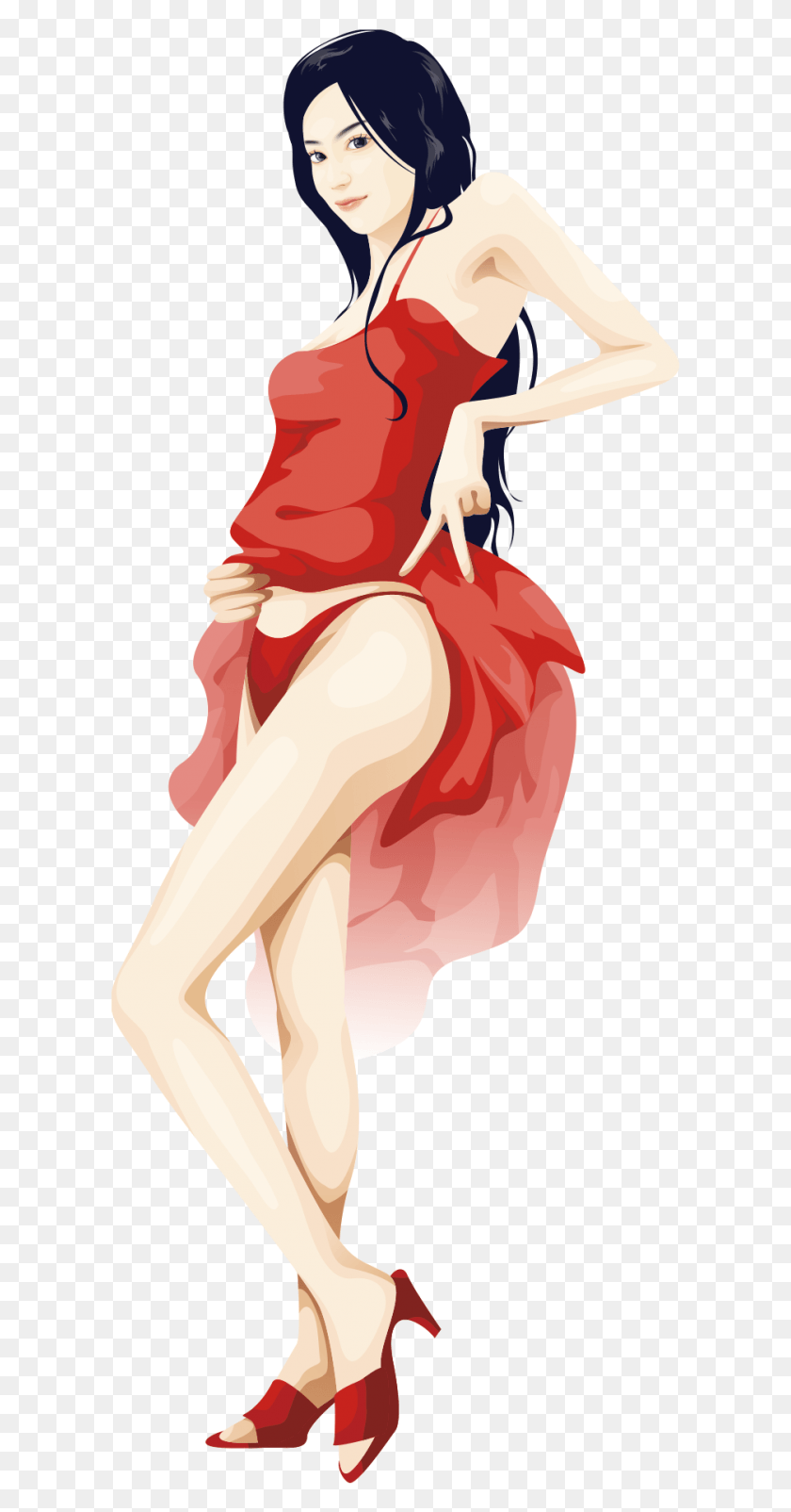 605x1544 Sexy Girl, Person, Human HD PNG Download