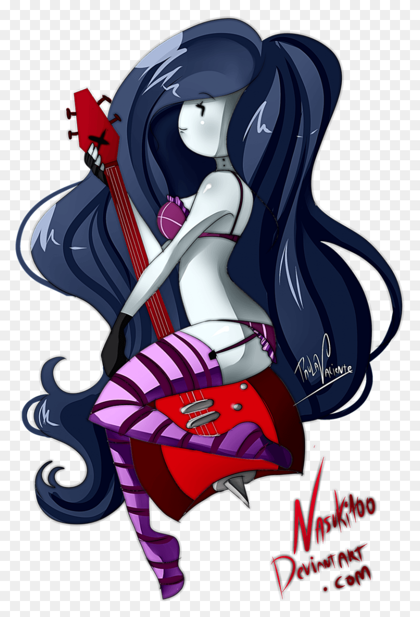 811x1219 Sexy Marceline Adventure Time Hot Marceline, Comics, Book, Manga HD PNG Download