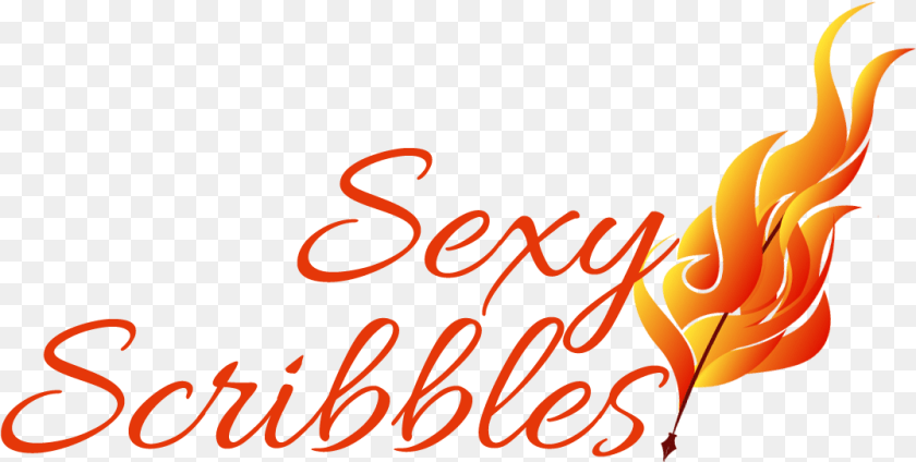 1076x543 Sexy Scribbles Calligraphy, Fire, Flame, Text Sticker PNG