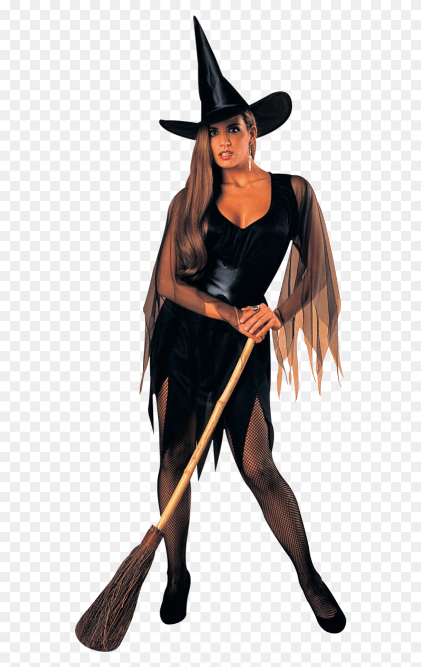 542x1269 Sexy Witch Halloween Costume Sexy Witch Transparent, Clothing, Apparel, Dress HD PNG Download