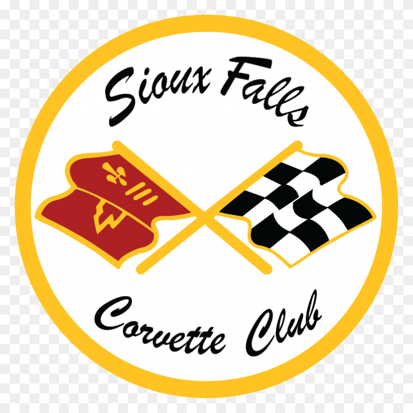 784x784 Sf Corvette Club Logo Sub Corvette Club Logo, Label, Text, Hand HD PNG Download