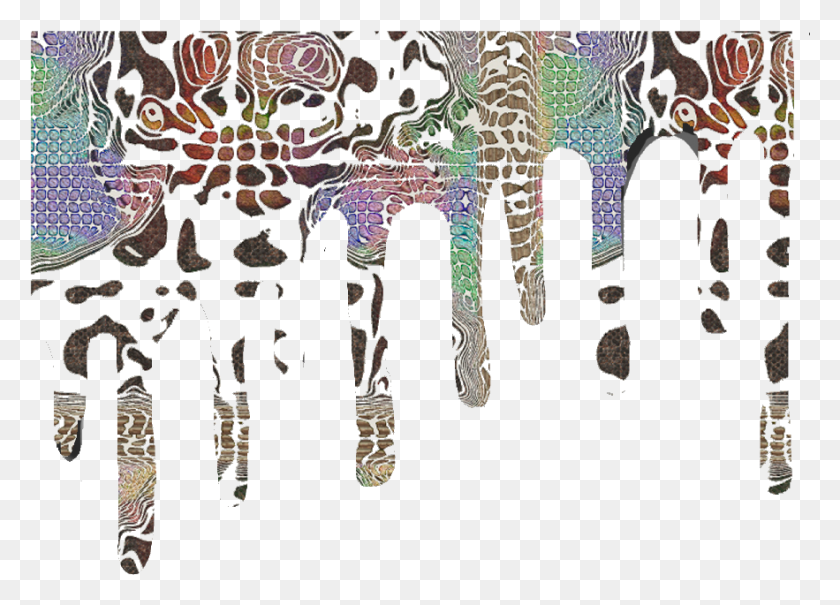 883x617 Sfghandmade Freetoedit Sticker Drips Paint Pattern Visual Arts, Collage, Poster, Advertisement Descargar Hd Png