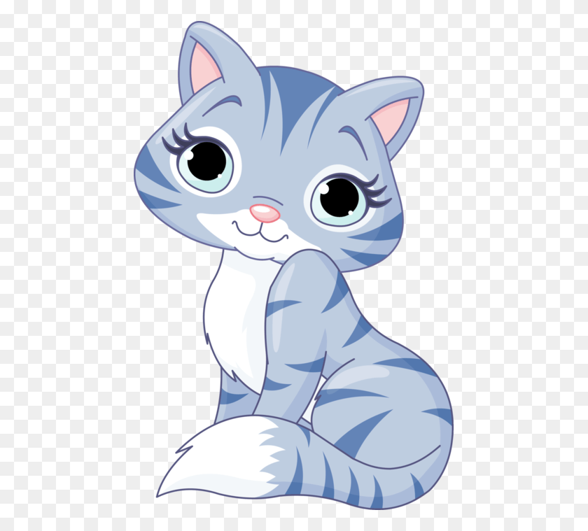457x699 Sgblogosfera Mar A Cute Baby Cat Cartoon, Mammal, Animal, Pet HD PNG Download