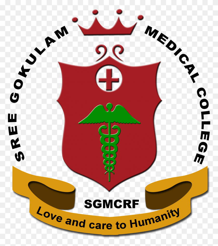 1720x1956 Descargar Png Sgmc Sgmc Sree Gokulam Medical College And Research Foundation, Armadura, Símbolo, Logotipo Hd Png