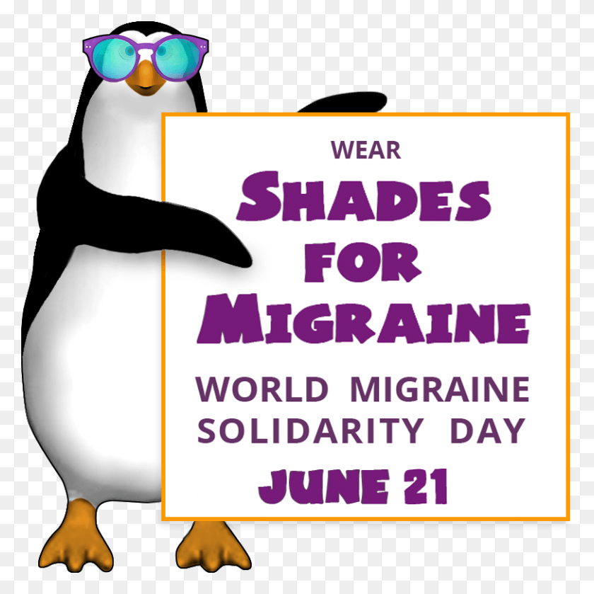 811x811 Shadesformigraine Migraine Awareness Month 2018, Advertisement, Text, Poster HD PNG Download