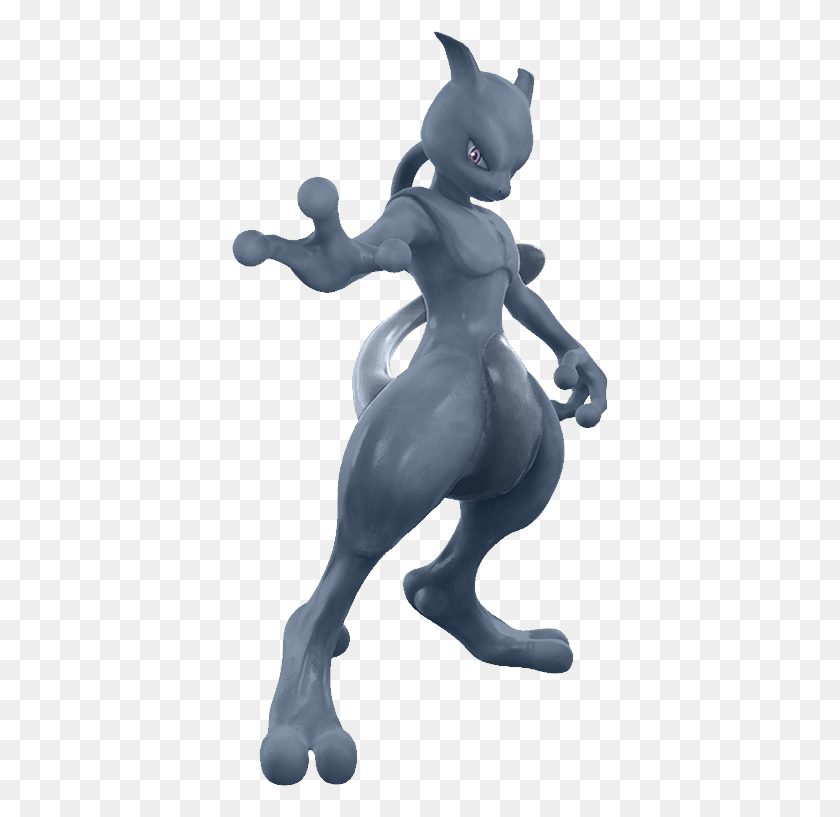 377x757 Descargar Png Shadow Mewtwo Pokemon Shiny Shadow Mewtwo, Alien, Figurine, Juguete Hd Png