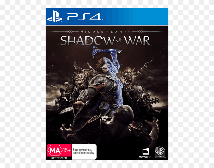 483x601 Shadow Of Mordor Sequel, Poster, Advertisement, Person HD PNG Download