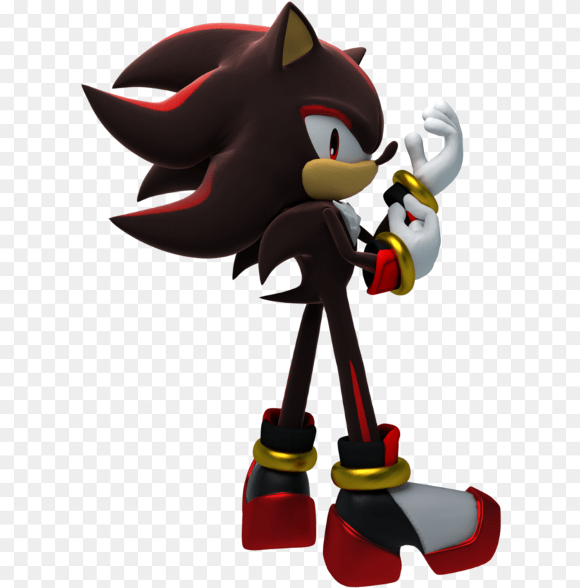 Shadow Shadow The Hedgehog Poses, Cartoon PNG