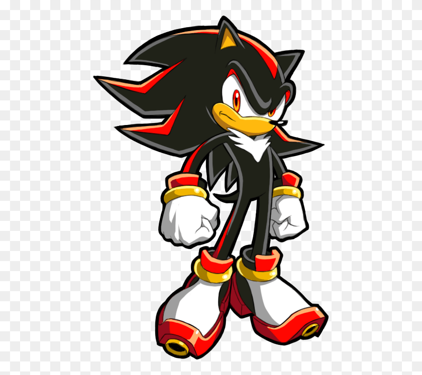 471x687 Shadow Shadow The Hedgehog Sonic Chronicles, Graphics, Mascot HD PNG Download