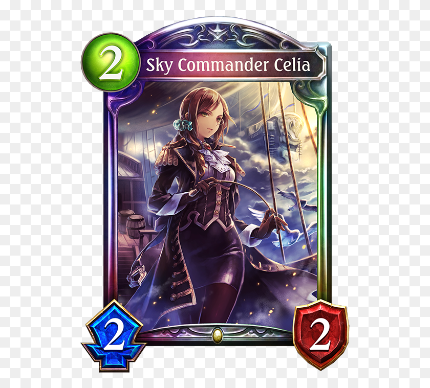 527x699 Shadowverse Вращение Midsword Steel Rebellion Shadowverse Sky Commander Селия, Плакат, Реклама, Человек Hd Png Скачать