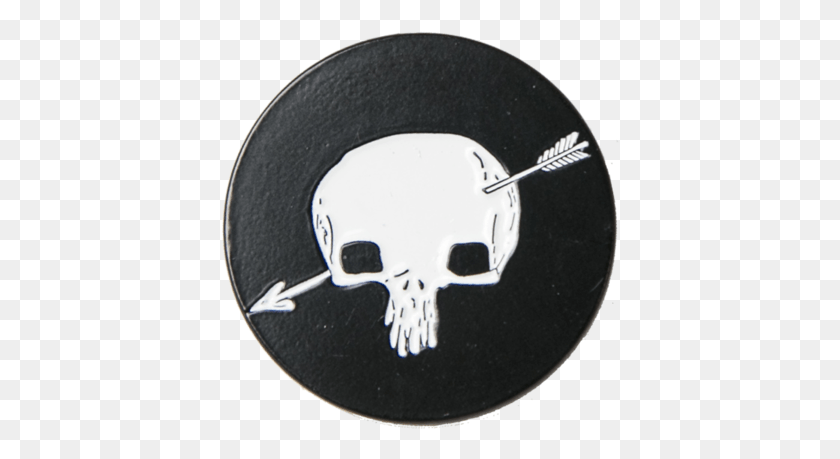 399x399 Descargar Png Shakey Graves Skull Pin Skull, Casco, Ropa, Vestimenta Hd Png
