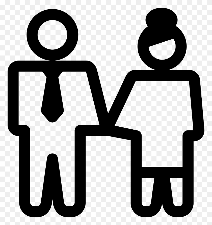 920x982 Shaking Hands Comments, Symbol, Stencil, Lawn Mower HD PNG Download