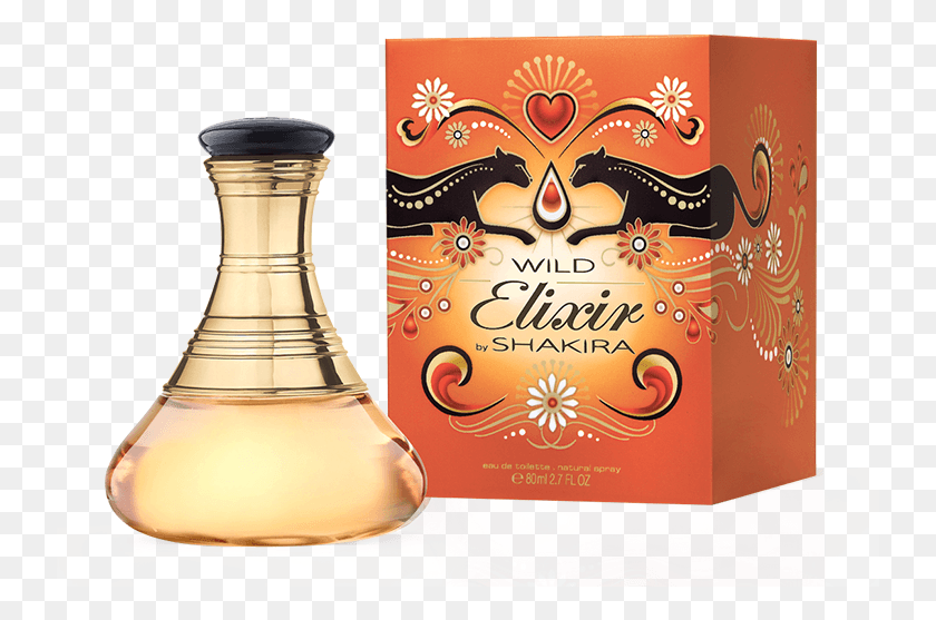 739x497 Shakira Wild Elixir, Bottle, Cosmetics, Perfume HD PNG Download
