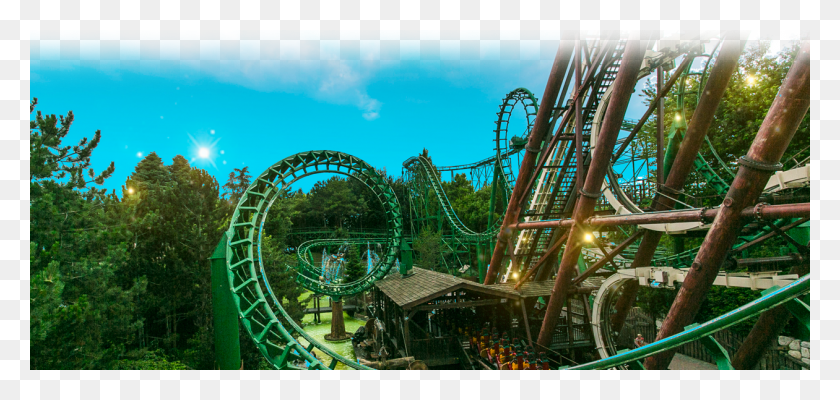 1260x550 Shaman Montagne Russe Gardaland Shaman, Roller Coaster, Amusement Park, Coaster HD PNG Download