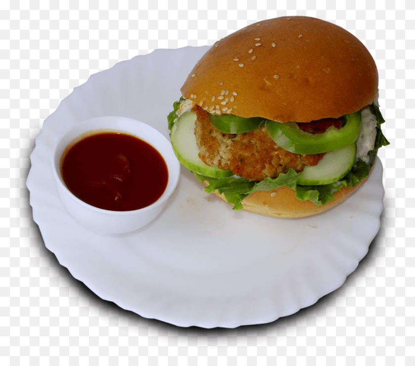 1166x1017 Shami Burger Pakistani Shami Burger, Food HD PNG Download