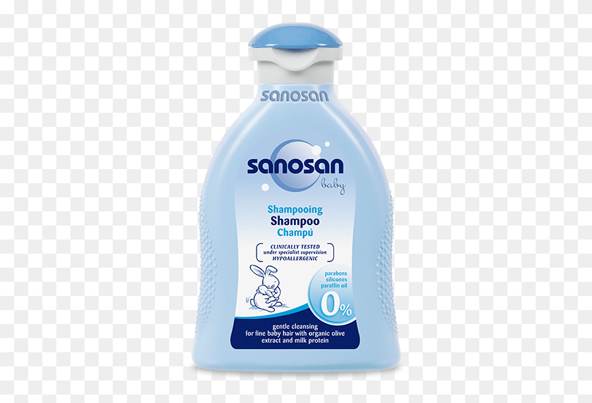 312x512 Shampoo 200ml Sanosan Baby Hair Oil, Bottle, Snowman, Winter HD PNG Download