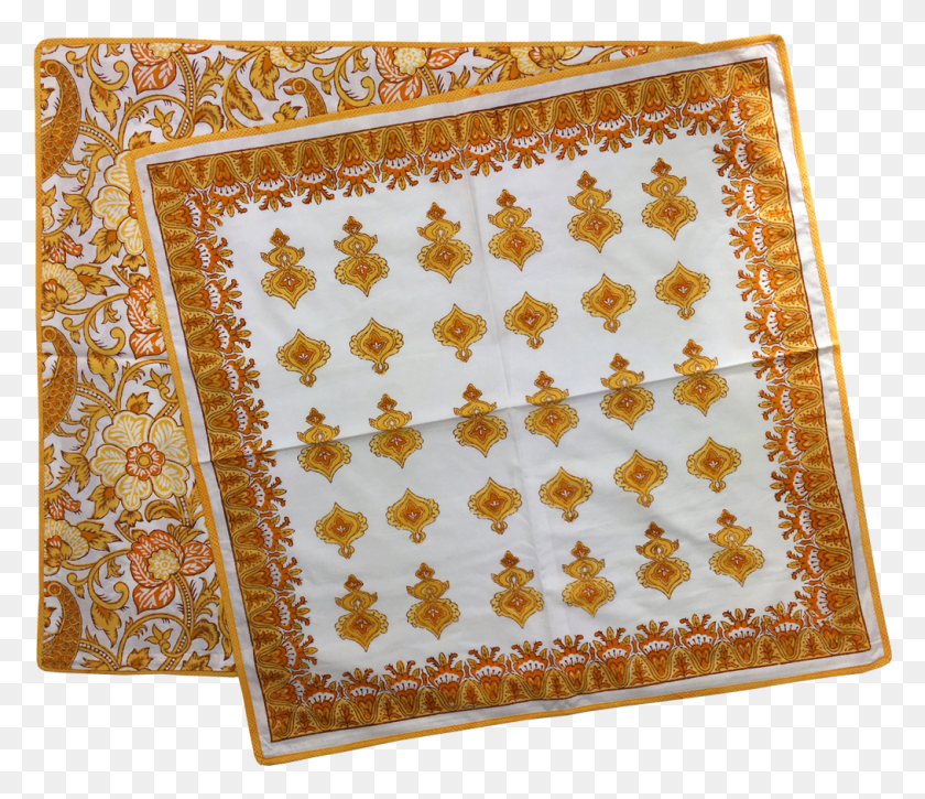 1014x865 Shams Olivia Marigold Placemat, Rug, Quilt, Pattern HD PNG Download