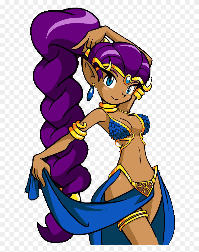638x1005 Shantae Belly Dance Outfit, Graphics, Comics HD PNG Download