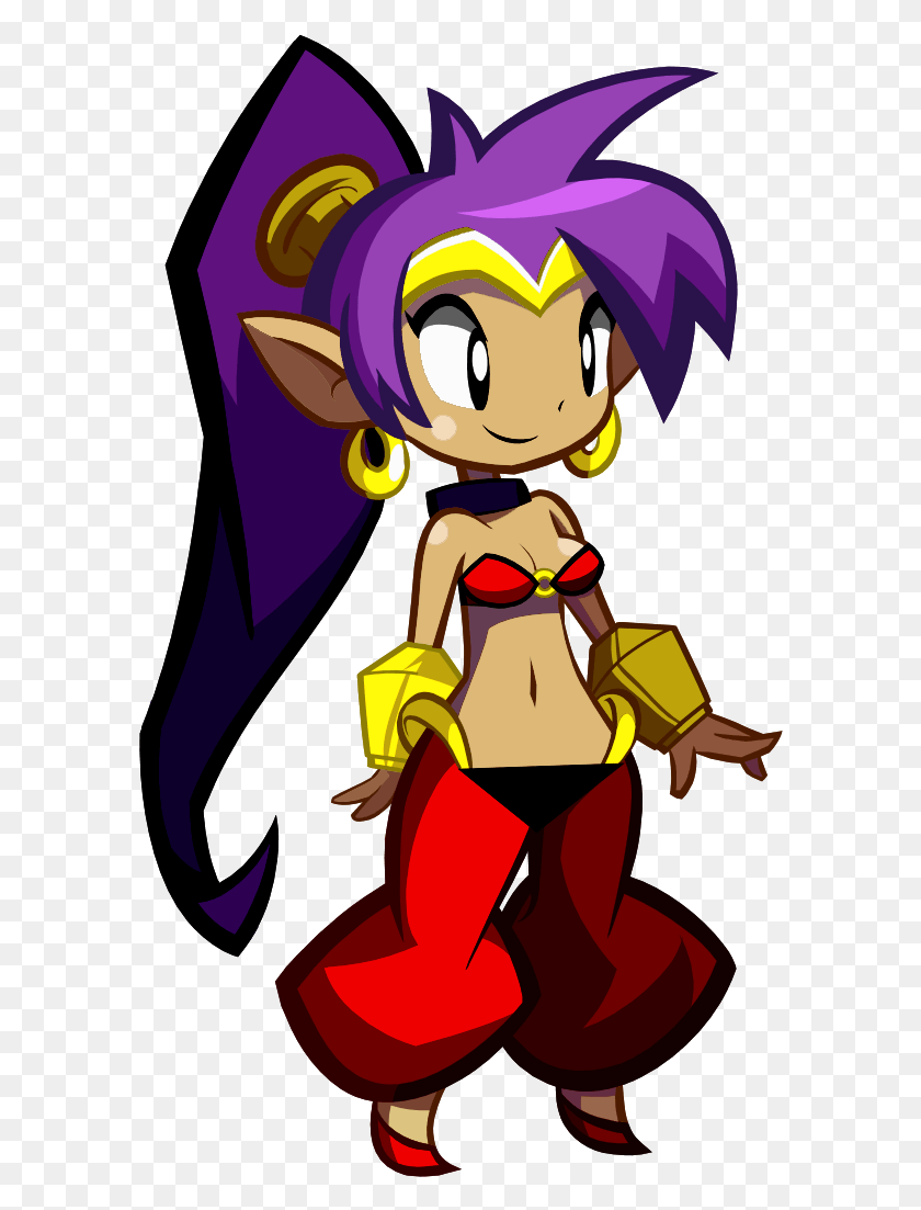 588x1043 Descargar Png Shantae Shantae Half Genie Hero Shantae, Graphics, Comics Hd Png