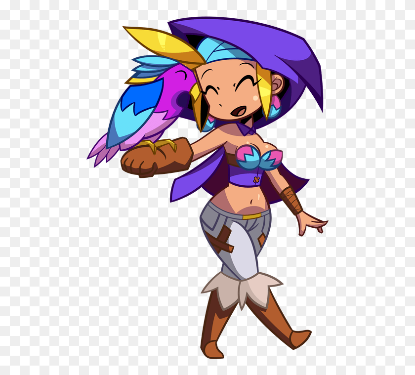 495x699 Shantae Shantae Half Genie Hero Sky, Person, Human, Costume HD PNG Download