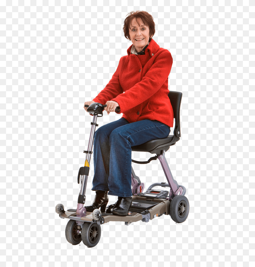 475x818 Поделиться Inquire Mobility Scooter Clear Background, Chair, Furniture, Person Hd Png Download