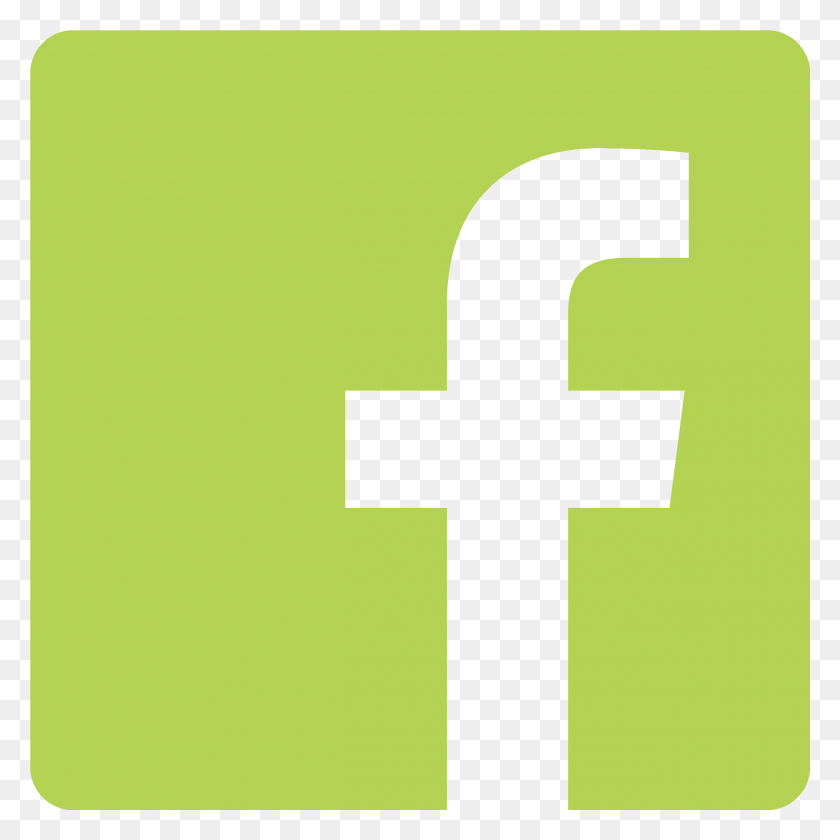 2561x2561 Поделиться Серый Значок Facebook, Зеленый, Слово, Крест Hd Png Скачать