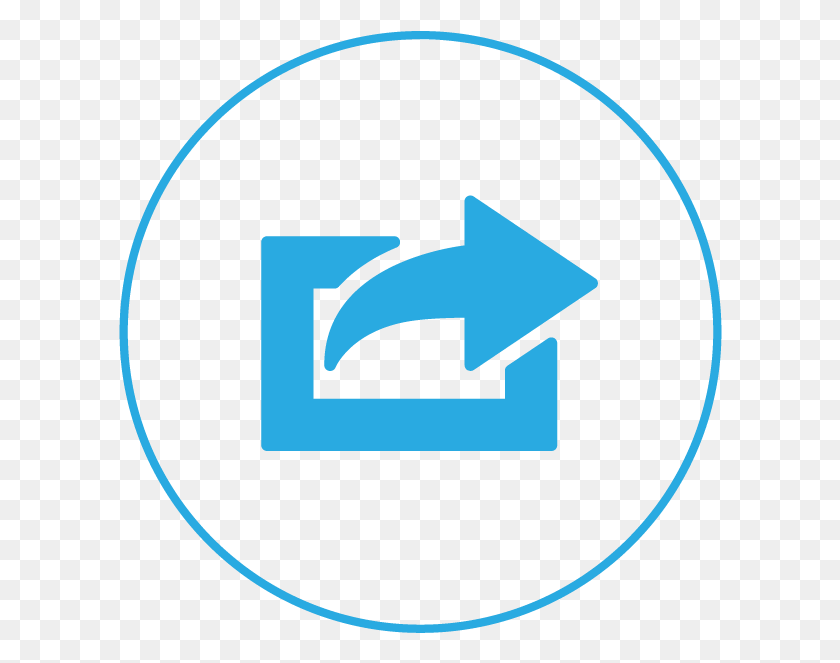 604x603 Поделиться Изображением Синий Значок Поделиться, Символ, Логотип, Товарный Знак Hd Png Скачать