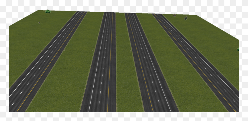 851x385 Share This Aerial Photography, Road, Runway, Tarmac HD PNG Download