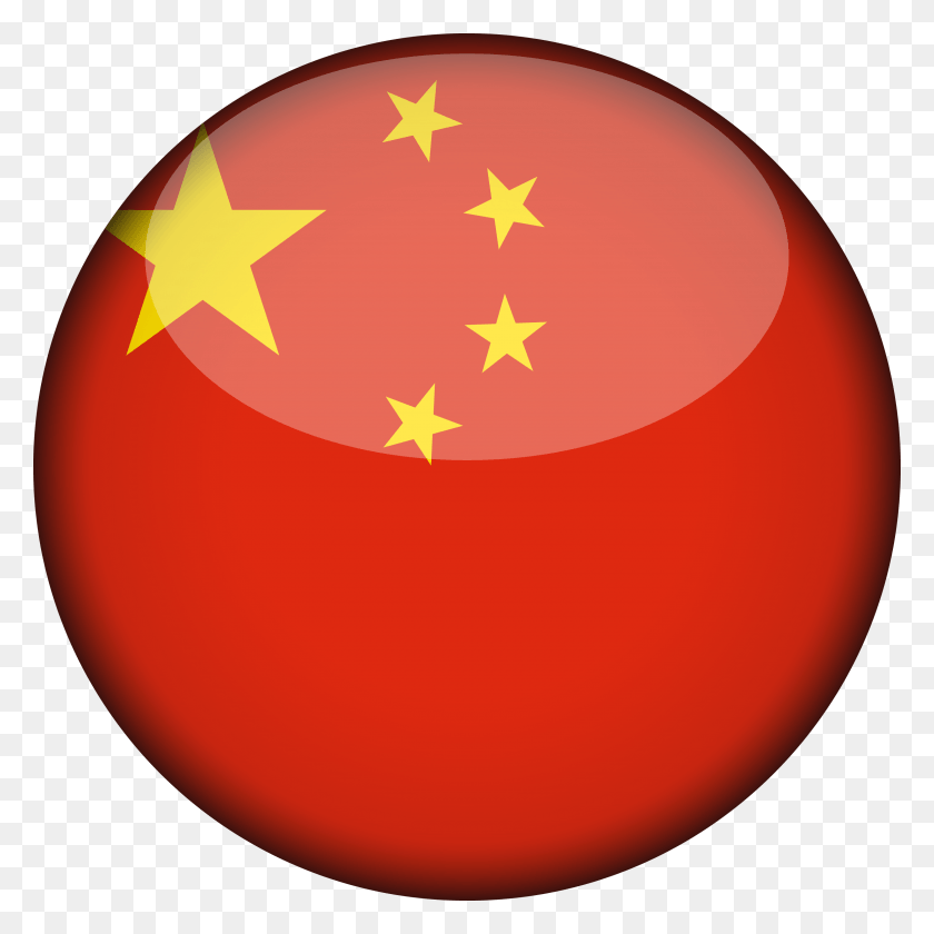 3000x3000 Поделиться Этой Статьей Флаг Китая 3D, Воздушный Шар, Шар, Символ Звезды Hd Png Скачать