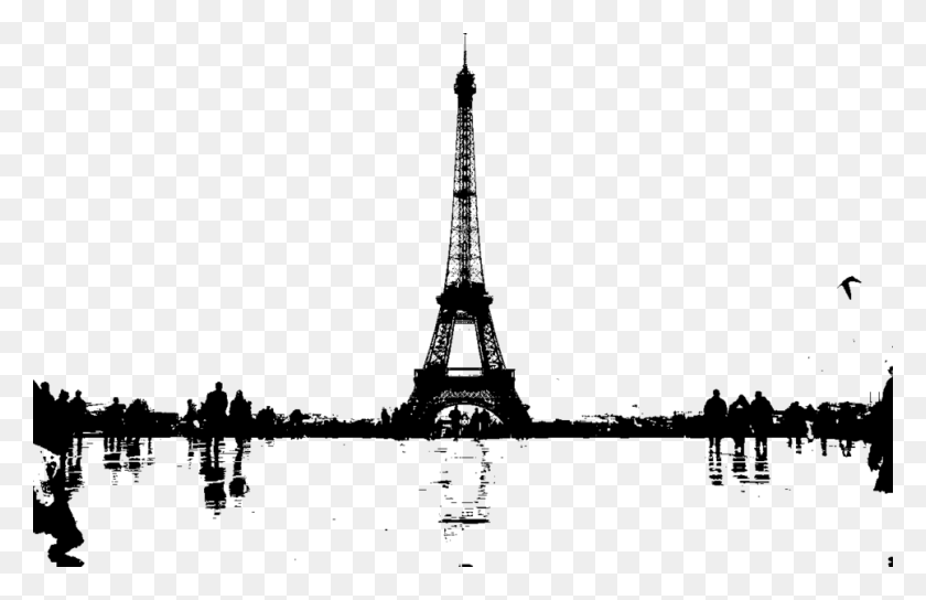 966x600 Share This Image Eiffel Tower, Gray, World Of Warcraft HD PNG Download