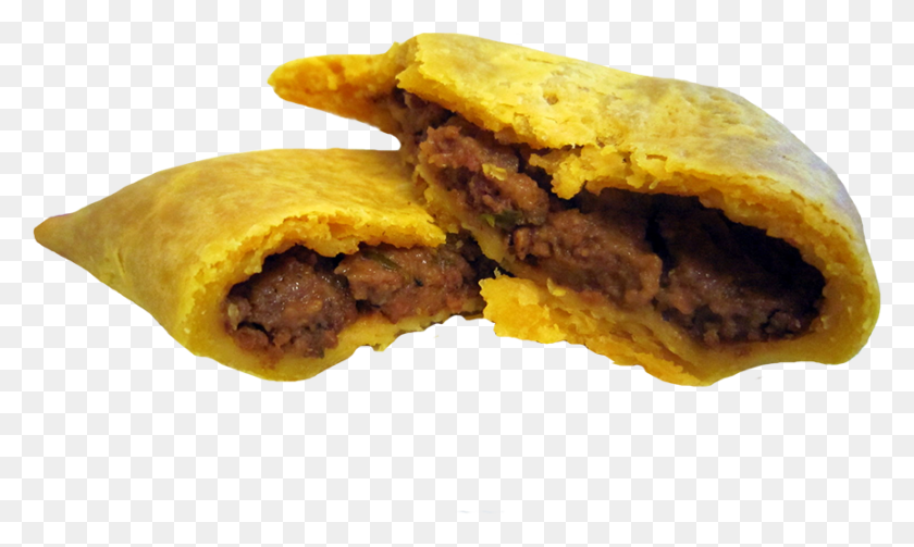 864x491 Share This Image Jamaican Beef Patty, Burger, Food, Cornbread HD PNG Download