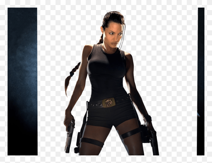 800x600 Descargar Png Lara Croft Tomb Raider Jolie, Ropa, Ropa, Persona Hd Png