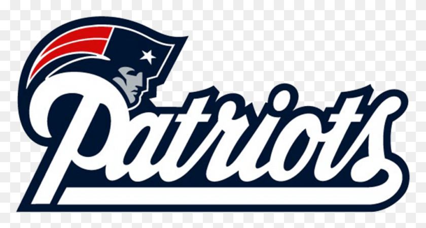 950x475 Share This Image New England Patriots Logo, Text, Label, Symbol HD PNG Download