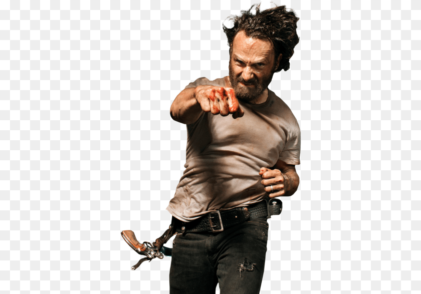 Share This Image Rick Grimes, Accessories, Adult, Body Part, Buckle PNG