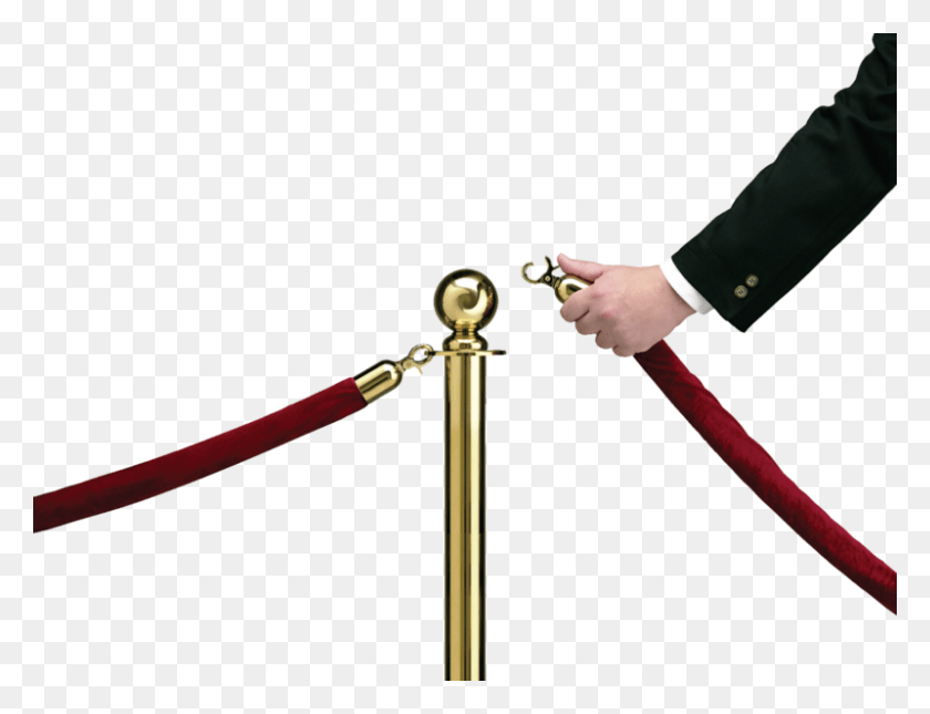 800x600 Share This Image Transparent Velvet Rope, Person, Human, Stick HD PNG Download