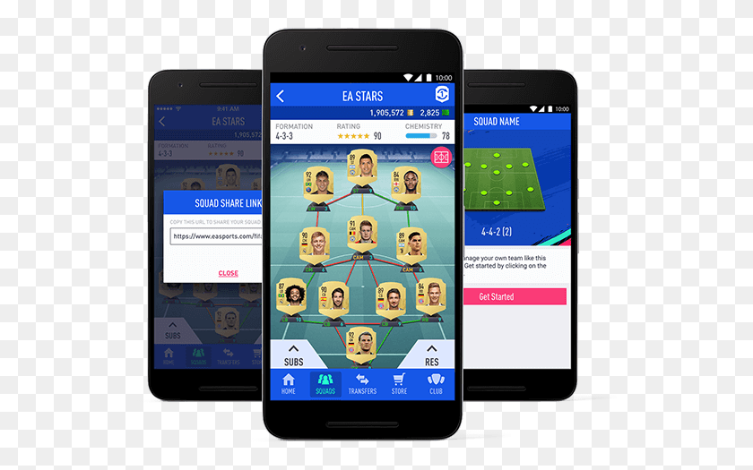 536x465 Share Your Squad Fifa 19 Companion Squad, Mobile Phone, Phone, Electronics HD PNG Download