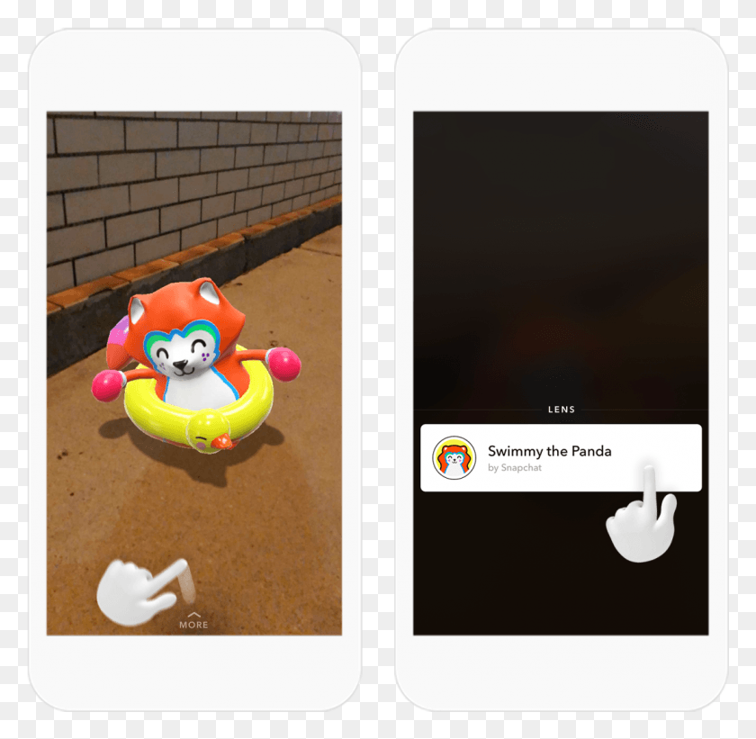 1103x1077 Sharing A Lens With A Friend Unlock Animated Objects On Snapchat, Toy, Angry Birds, Super Mario HD PNG Download