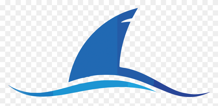 1347x605 Shark Fin Clipart Shark Fin Logo, Clothing, Apparel, Hat HD PNG Download