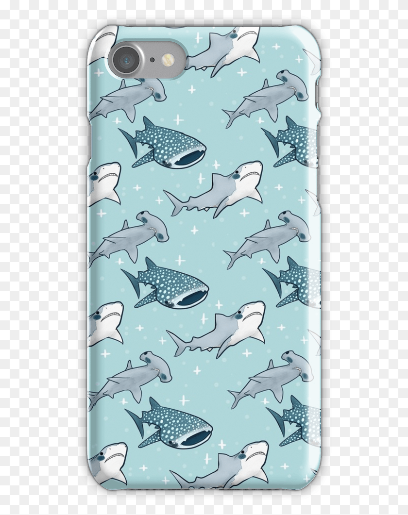 527x1001 Рисунок Акулы Iphone 7 Snap Case Iphone Чехлы С Акулами, Птица, Животное, Рыба Png Скачать