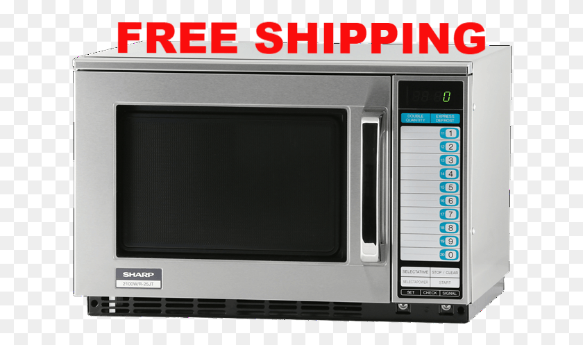 634x437 Sharp R 25jtf Microwave Oven 2100 Watts 208 Microwave Oven, Appliance HD PNG Download