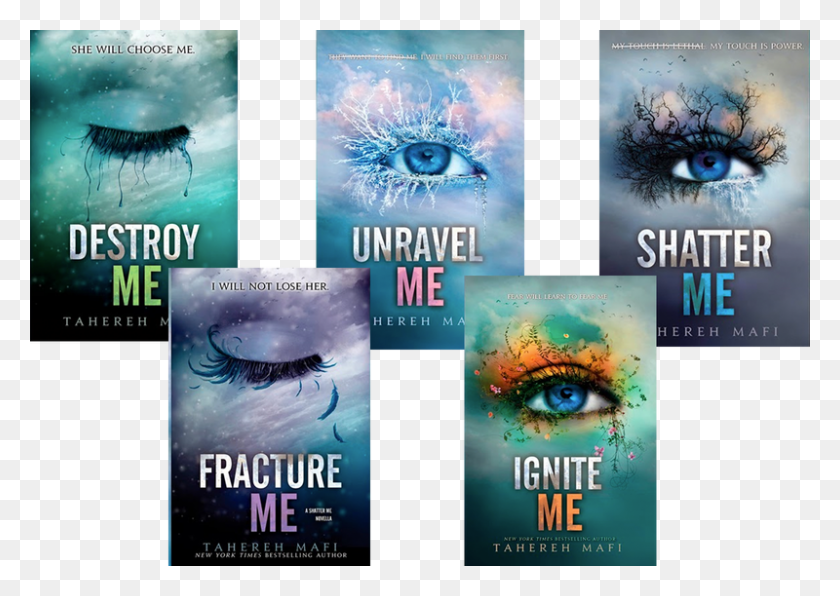 800x550 Shatter Me Unravel Me Ignite Me Read Me Shatter Me Ignite Me, Novel, Book, Poster HD PNG Download