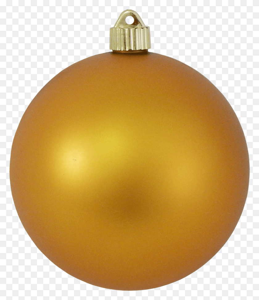 1262x1477 Shatterproof Deep Gold Christmas Ball Ornament By Elochnij Shar, Lamp, Sphere, Balloon HD PNG Download