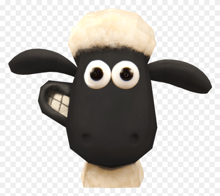 872x773 Shaun The Sheep Koyun Shaun, Toy, Animal, Plush HD PNG Download
