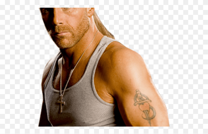537x481 Shawn Michaels Clipart Transparent Shawn Michaels, Skin, Person, Human HD PNG Download