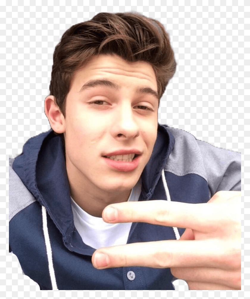 1024x1242 Shawn Shawnmendes Music Stickers Stupid Funny Funnyface Shawn Mendes, Person, Human, Finger HD PNG Download