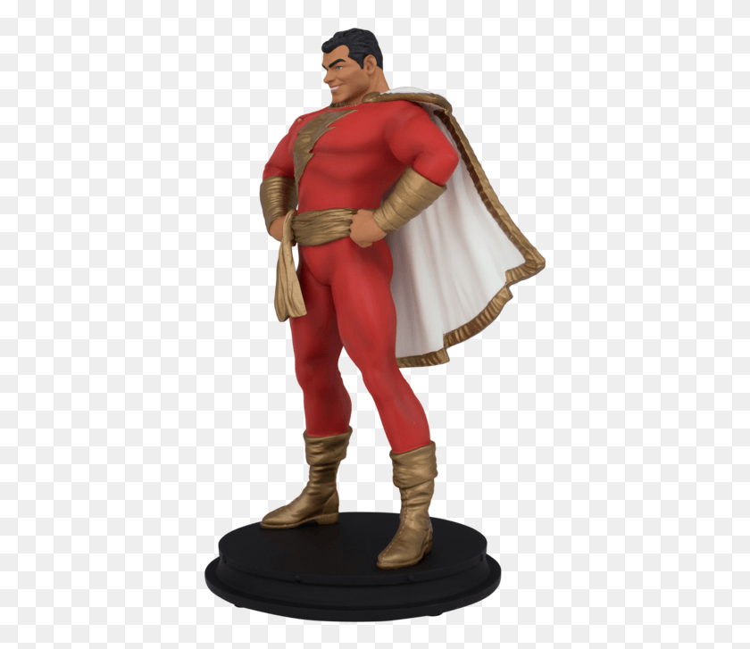 385x667 Shazam Statue, Clothing, Apparel, Person HD PNG Download